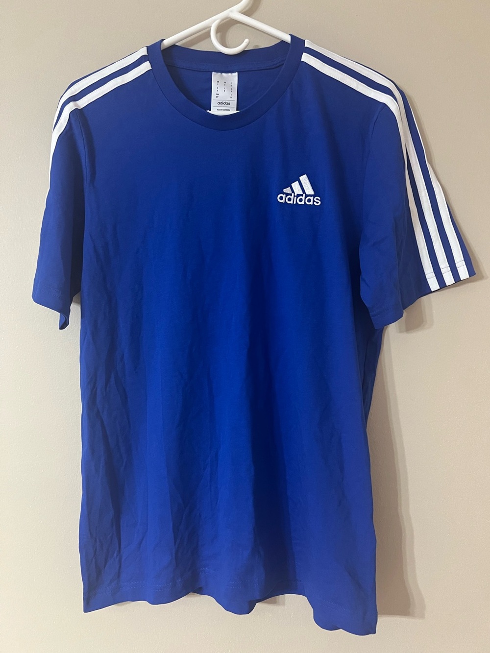 Adidas Men’s Essentials 3-Stripes T-Shirt – HE4410
